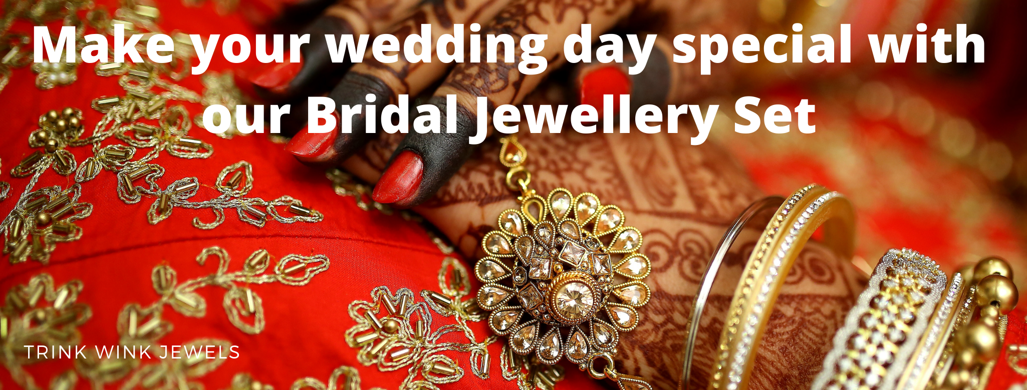 Make your wedding day special with our Bridal Jewellery Set