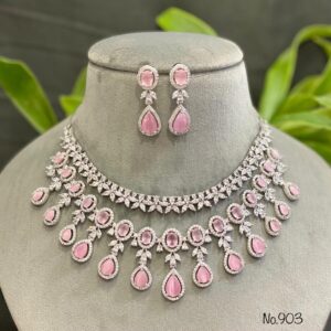Pink AD Necklace