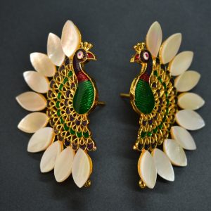 Peacock Design Fancy Earrings