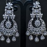 earrings american diamond