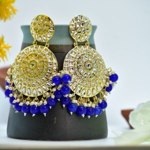 Gold plated Kundan Earrings